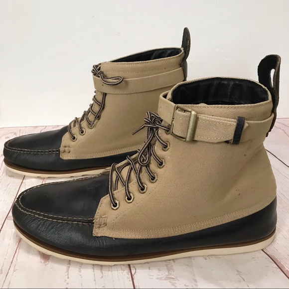 PSYBERIA Endura Vibram Boots Canvas Outdoor Hiking - Picture 4 of 8